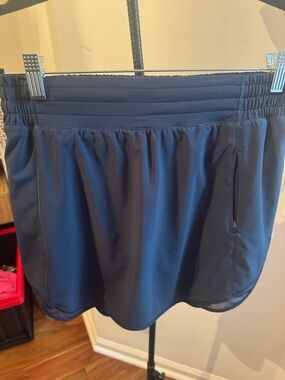 lululemon athletica Navy Athletic Skort with Side Zip